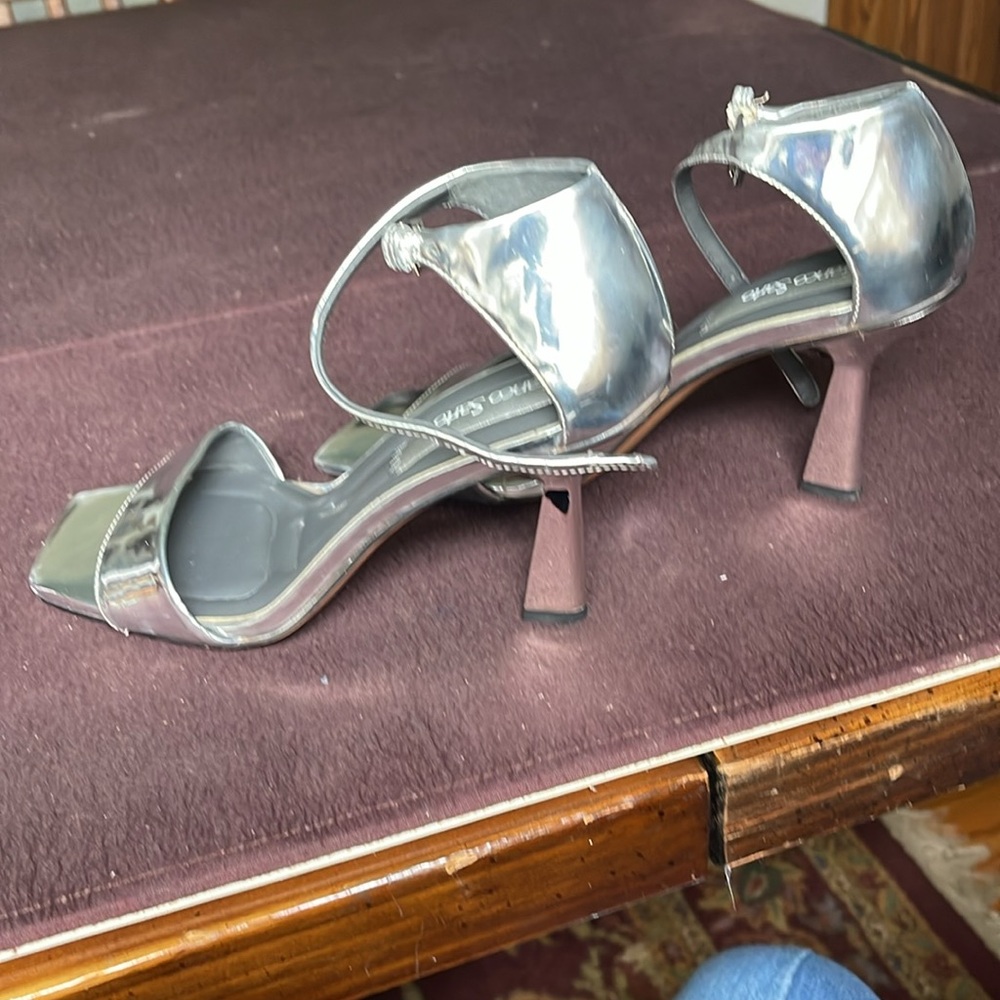 Silver Women's Heels